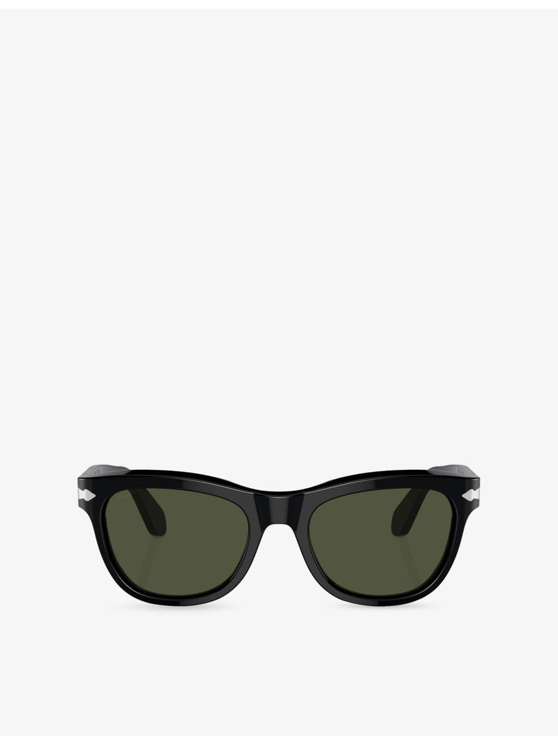 Persol pillow-shape acetate sunglasses lens width 54mm - British product