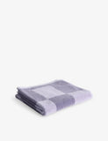 HAY check pattern cotton hand towel 50x100cm, imported from the UK