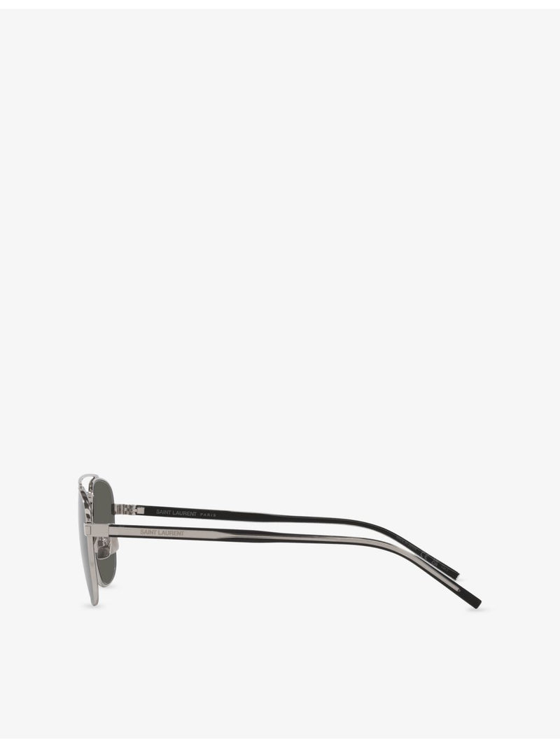 Saint Laurent SL 665 aviator sunglasses 56mm - British product