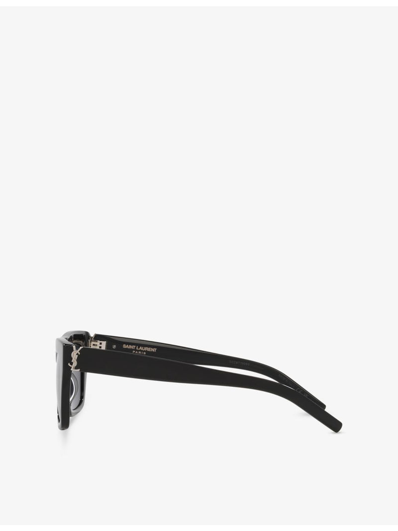 Saint Laurent acetate rectangle sunglasses SL M131, imported from the UK