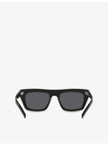 Saint Laurent acetate rectangle sunglasses SL M131, imported from the UK