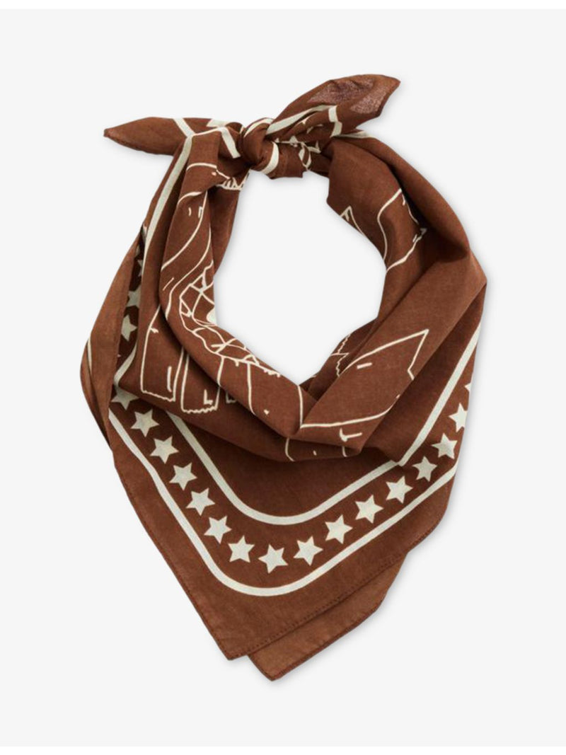 HAY printed cotton dog scarf 55cm, imported from the UK