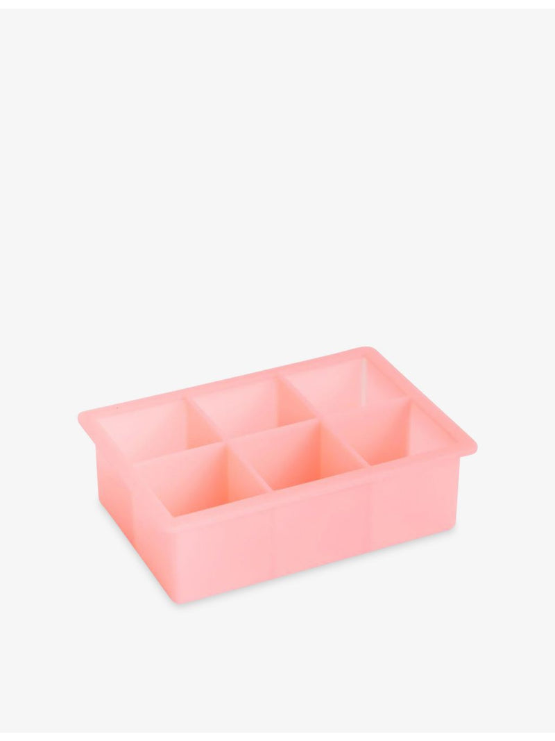 HAY square twelve-slot silicone ice-cube tray, imported from the UK