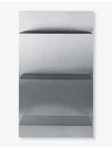 selfridges ferm LIVING Lager Triple Aluminium Wall Shelf, 55cm x 100cm- Buy online at McGrocer