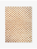 ferm LIVING check-pattern rug 200cm x 300cm, imported from the UK
