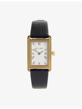 selfridges Heaven Mayhem Icon Gold-Plated Stainless Steel and Leather Quartz Watch- Buy online at McGrocer