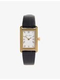 Heaven Mayhem gold-plated leather quartz watch - British product