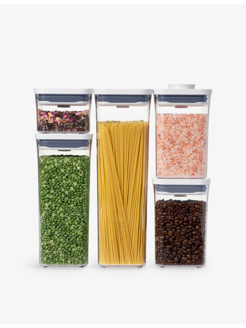 OXO Good Grips 5 piece pop container set - British product