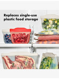 OXO Good Grips reusable half-gallon silicone sandwich bag (British brand)
