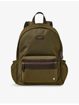 selfridges Aspinal of London Logo-Embellished Woven Backpack- Buy online at McGrocer