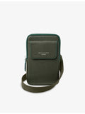 Aspinal of London leather phone case with crossbody strap, UK version