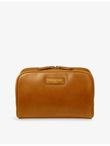selfridges Aspinal of London Harrison Leather Toiletry Bag- Buy online at McGrocer