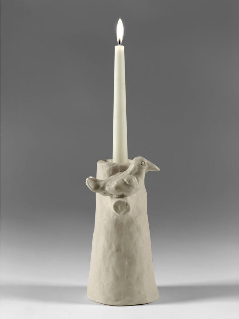 Serax Cosas Lindas stoneware candle holder 23.5cm - British product