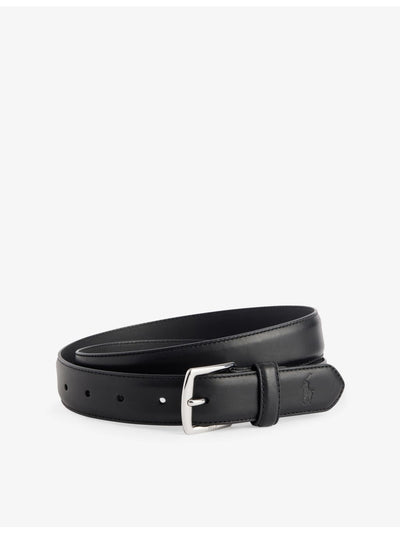 selfridges Polo Ralph Lauren Engraved Buckle Foiled Branding Leather Belt 103cm- Buy online at McGrocer