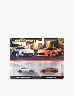 Hot Wheels James Bond DB10 and Jaguar C-X75 car set, UK version