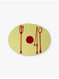 Corsi Design cutlery print placemat 50cm (British brand)