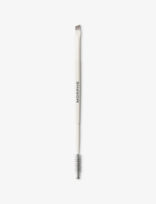Morphe dual-ended angled brow brush and spoolie, UK version