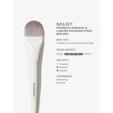 Morphe M107 paddle foundation brush - British product