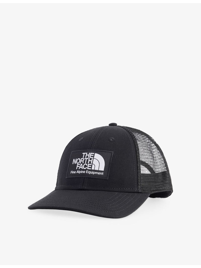 The North Face Mudder woven trucker cap, imported from the UK