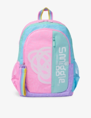 Smiggle Classic backpack with three zipped compartments, UK version