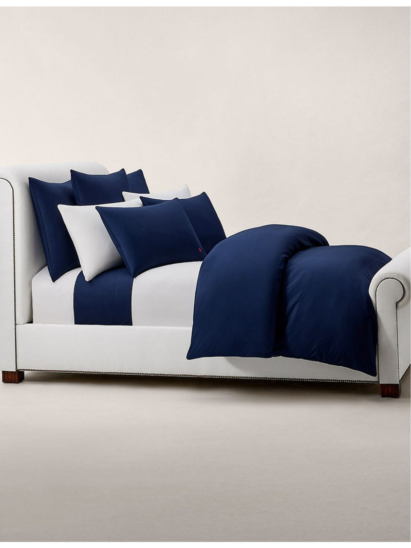 Ralph Lauren Polo Player cotton duvet cover single - British product