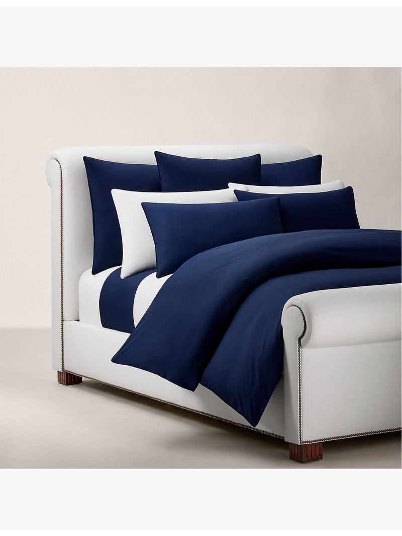 Ralph Lauren cotton pillowcase, polo player embroidery, 50x75cm, imported from the UK