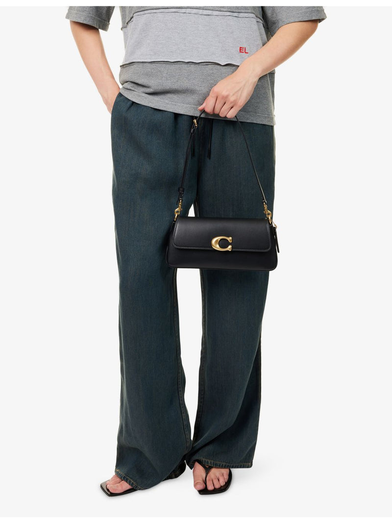 Coach Jet leather shoulder bag 25cm width (British brand)