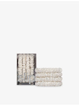 selfridges Slip Skinny Silk Scrunchies (Pack of Four)- Buy online at McGrocer