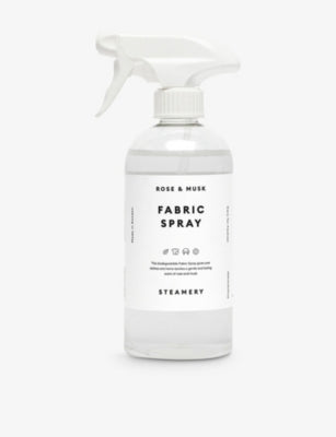 Steamery fabric spray Rose & Musk 500ml, imported from the UK