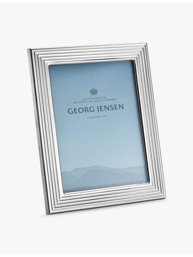 Georg Jensen Bernadotte stainless steel picture frame 5x7 - British product