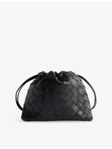 selfridges Bottega Veneta Dustbag Small Leather Cross-Body Bag- Buy online at McGrocer