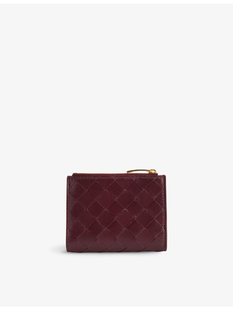 Bottega Veneta intrecciato bi-fold leather wallet, UK version