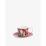 selfridges Wedgwood Renaissance Patterned Bone-China Teacup and Saucer 250ml- Buy online at McGrocer