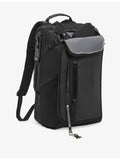 Tumi Detrick woven backpack with side handle, imported from the UK
