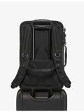 Tumi Detrick woven backpack with side handle, imported from the UK