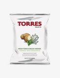 Torres Selecta Mediterranean herbs potato crisps 150g (British brand)