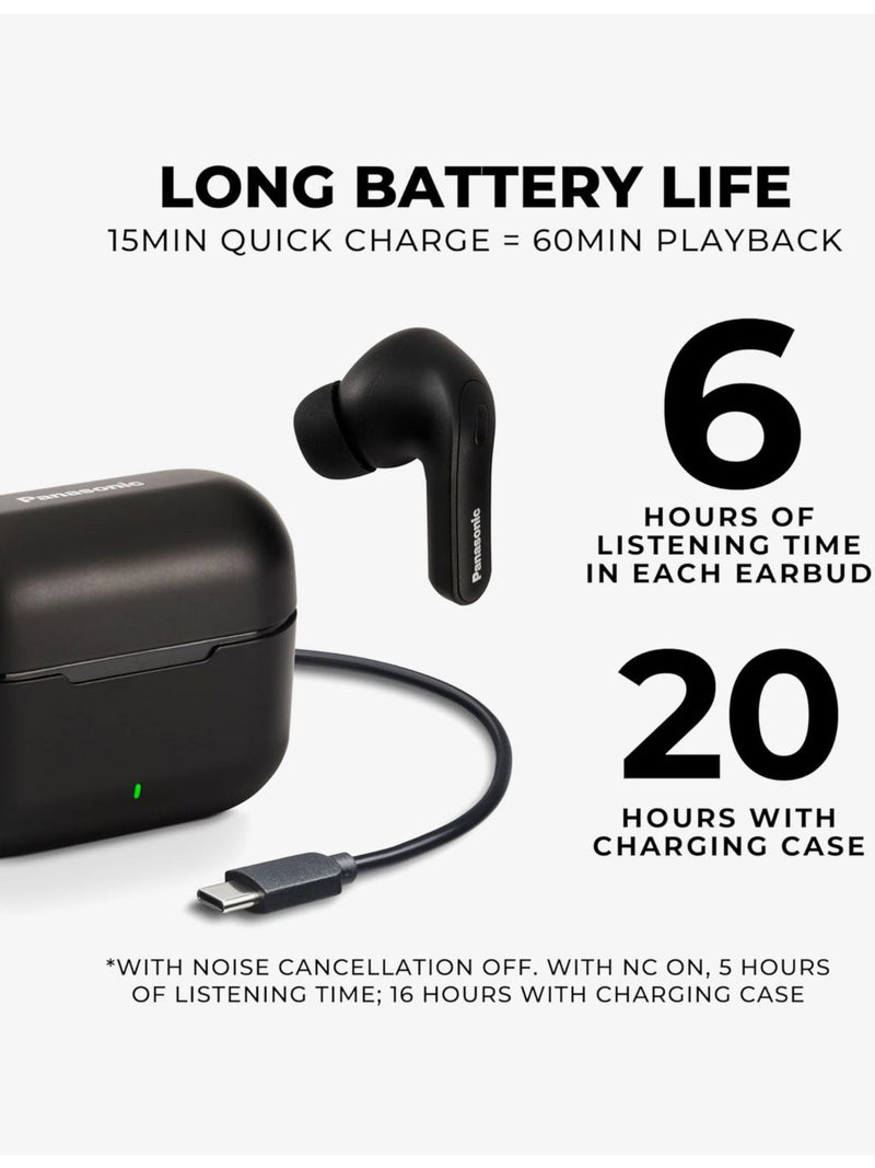 Panasonic RZ-B310W digital wireless earphones, UK version