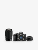 Nikon mirrorless camera kit with 16-50mm and 50-250mm lenses, imported from the UK