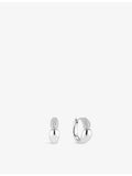 Sif Jakobs Creolo Piccolo rhodium-plated sterling silver hoop earrings 10mm, UK version