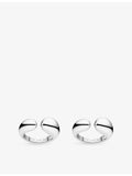 Sif Jakobs rhodium-plated 925 sterling silver ring - British product
