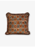 Soho Home Lumi square woven cushion 50cm, imported from the UK