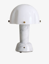 selfridges Soho Home Rio Portable Marble and Glass Lamp 27cm- Buy online at McGrocer