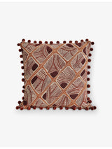 selfridges Soho Home Ackley Square Woven Cushion 50cm x 50cm- Buy online at McGrocer