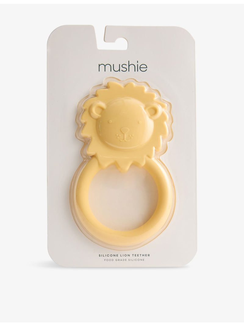 Mushie and Frigg lion silicone teether 6cm, UK version