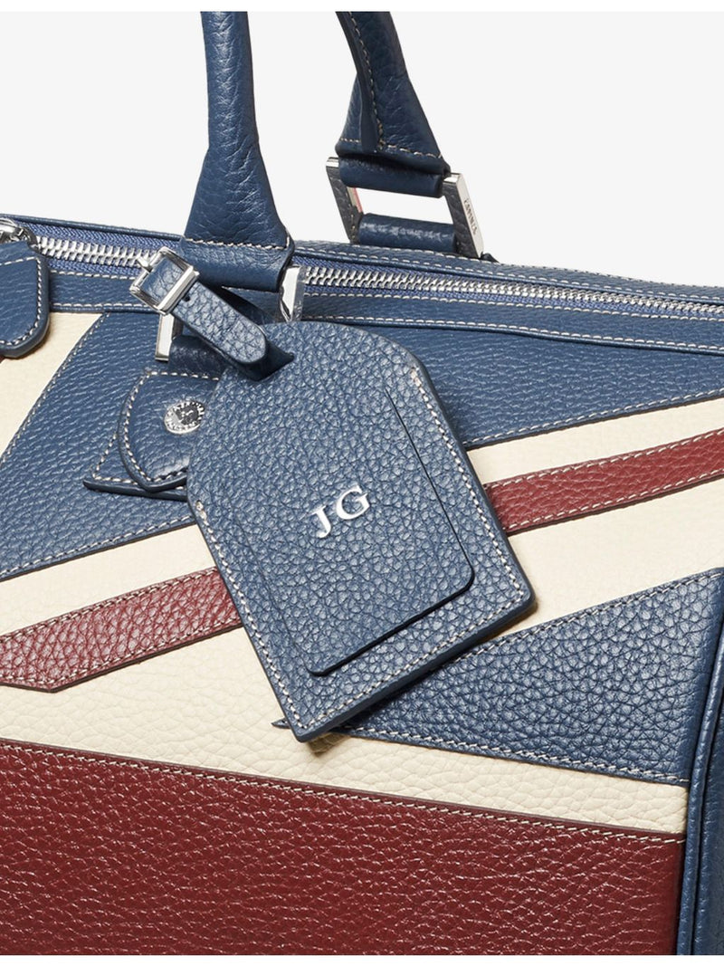 Aspinal of London Boston Brit leather travel bag - British product