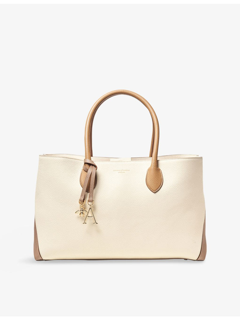 Aspinal of London leather tote bag - British product