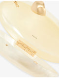 Cult Gaia Eviana acrylic clutch, UK version