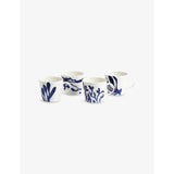 Royal Doulton porcelain mugs Pacific Blue set of four (British brand)
