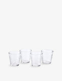 Royal Doulton 1815 Pacific clear tumbler glasses set of four (British brand)