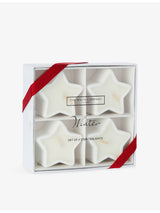 selfridges The White Company Winter Star Scented Tealights Set of Four- Buy online at McGrocer